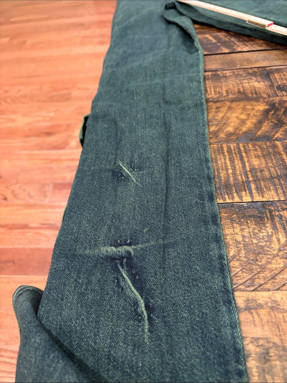 wild fable Dark Green Wide-Leg Cargo Jeans - Picture 7 of 11